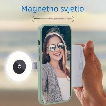 Sklopiva magnetska rasvjeta za pametni telefon – model H22A, ispod 10W, 5V, kompatibilno s iPhone 12/13/14