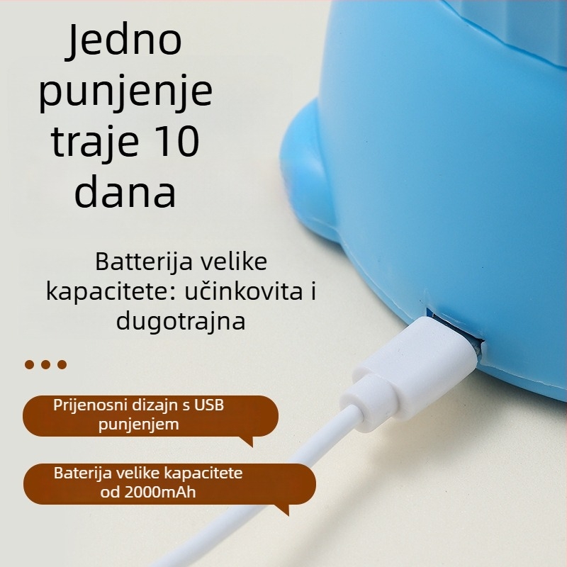 Automatska posuda za čišćenje šapa kućnih ljubimaca za pse i mačke – Plastika, potpuno automatski uređaj za čišćenje, neto težina 350 g