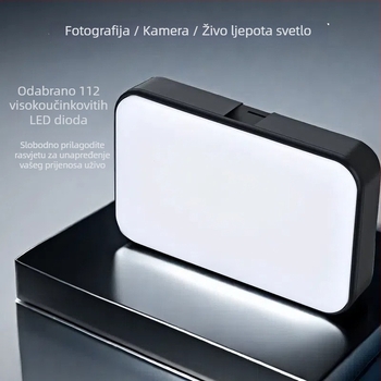Kamerino rasvjetno dopunjavanje XQB-01, s ugrađenom baterijom, 9V, 1-10W, za fotografiju, uživo ljepotu i snimanje proizvoda