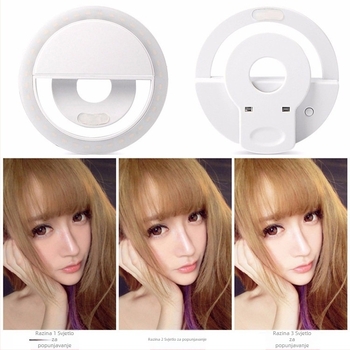 LED rasvjetno svjetlo za streaming i selfie, 3W, 5V DC, Shenzhen, praktično