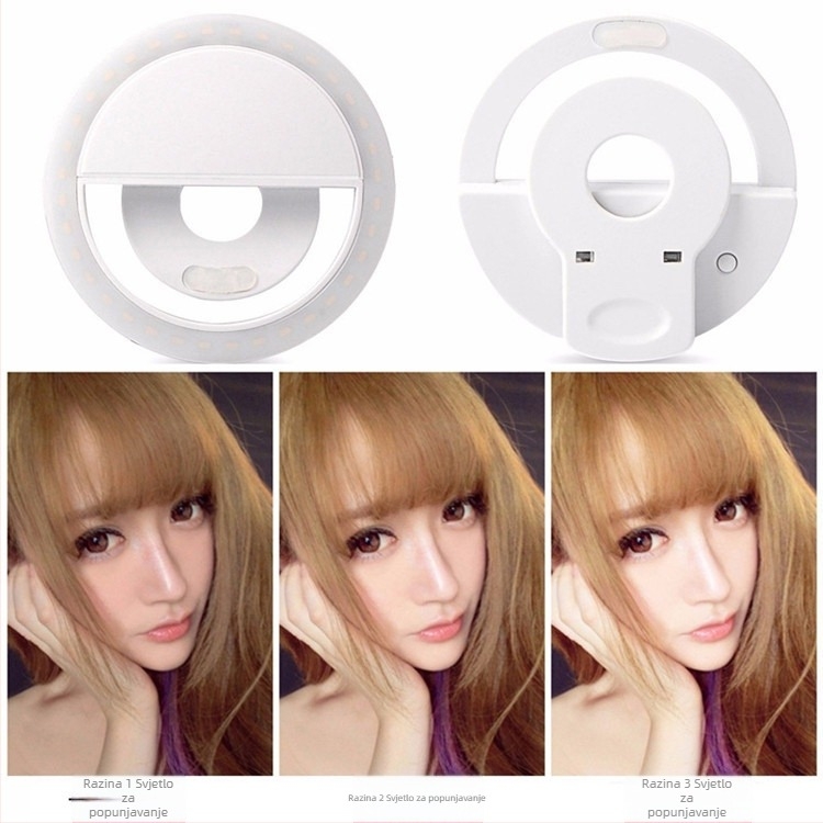 LED rasvjetno svjetlo za streaming i selfie, 3W, 5V DC, Shenzhen, praktično