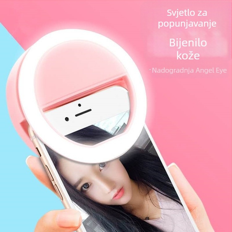 LED rasvjetno svjetlo za streaming i selfie, 3W, 5V DC, Shenzhen, praktično