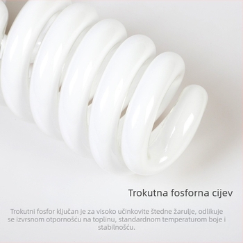 Profesionalna fotografijska žarulja, 135W energetska štednja, RGB tri primarne boje, 5500K temperatura boje, E27 priključak, nije prilagodljiva jačina svjetla