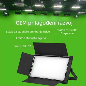 Night Owl H432 Profesionalno LED panel svjetlo, 100W, 90-240V AC, 5600K, prilagodljiva jačina, domet 3 m