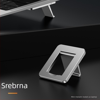 Držač za prijenosno računalo od aluminijske legure, univerzalna kompatibilnost, prstenasti tip, 22 g