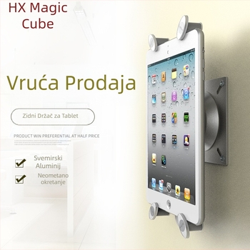 Držač za tablet PM01/PID(B) – Univerzalna višenamjenska zidna podrška za krevetu i kuhinju s VESA adapterom, težina 0,5 kg