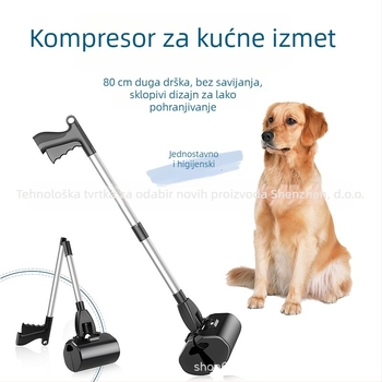 Čistač izmeta psa i kućnih ljubimaca, alat za čišćenje, paket 12 komada, licencirana privatna oznaka