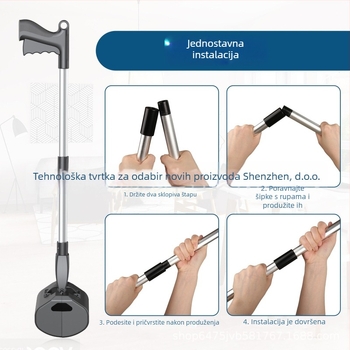 Čistač izmeta psa i kućnih ljubimaca, alat za čišćenje, paket 12 komada, licencirana privatna oznaka