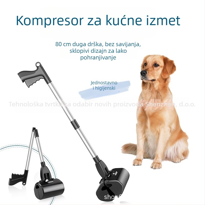 Čistač izmeta psa i kućnih ljubimaca, alat za čišćenje, paket 12 komada, licencirana privatna oznaka