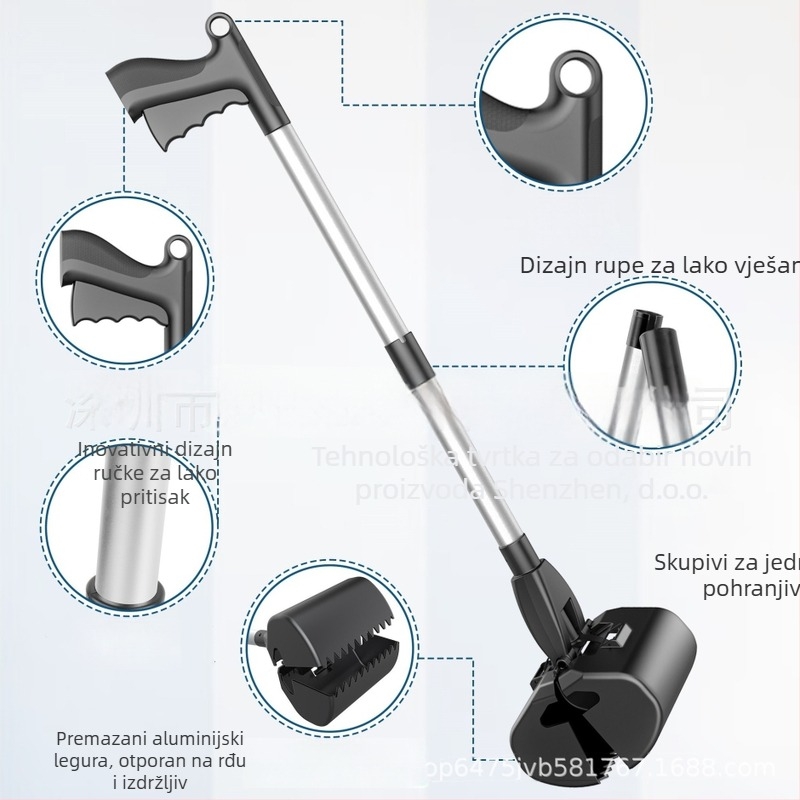 Čistač izmeta psa i kućnih ljubimaca, alat za čišćenje, paket 12 komada, licencirana privatna oznaka