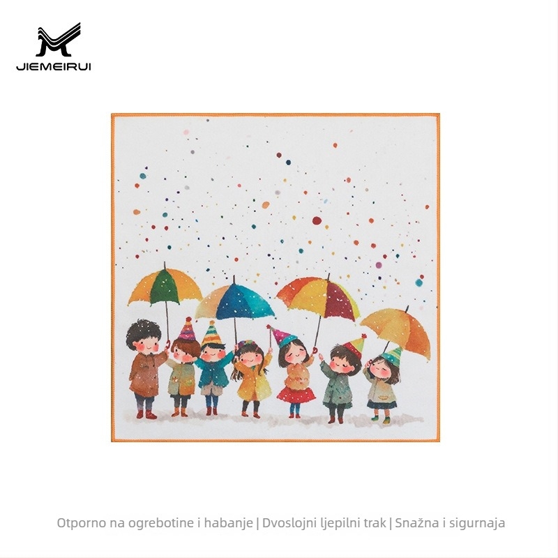 Geleme torbica za SLR kameru s podlogom od dip cloth, crtić uzorak, stil ručne torbe