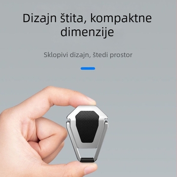 Xiangjie JO5 Sklopiva potpora za prijenosno računalo — metal + silikon, kompatibilna s prijenosnicima, sklopivi dizajn, težina 11.14 kg