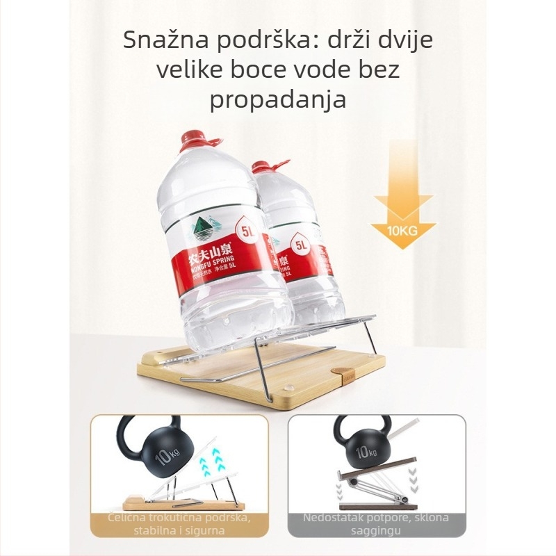 Držač za crtanje iPad-a, 2. generacija, podesiv kut, stolni drveni stalak za online učenje