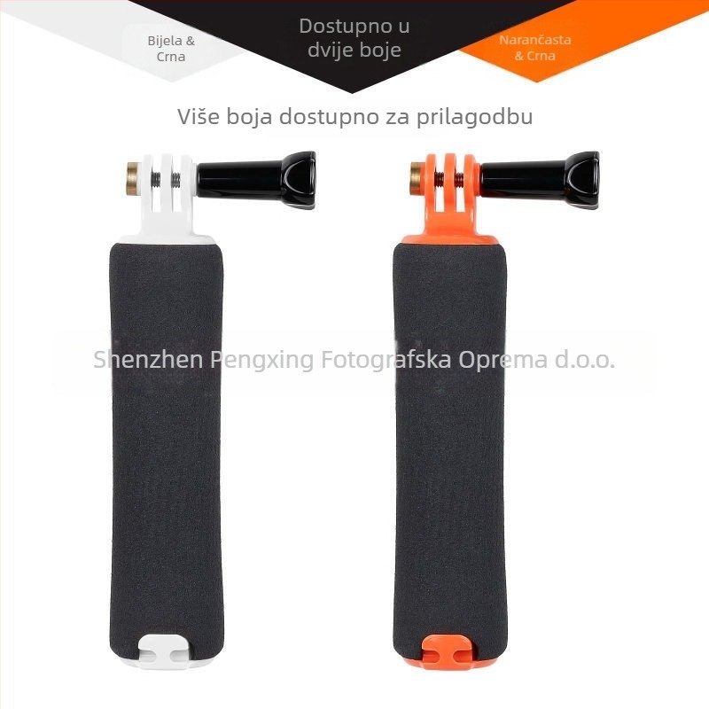 Selfie štap za GoPro i mobitel — GP-1088, aluminijska legura, 4 dijela, maksimalna nosivost 2 kg