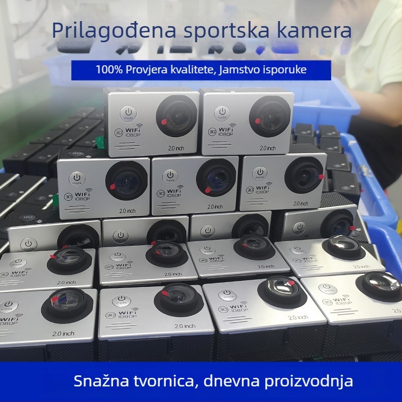 Akcijska kamera F502 HD, 2,0-inčni LCD, 16 MP, ABS kućište, trajanje baterije 90 minuta