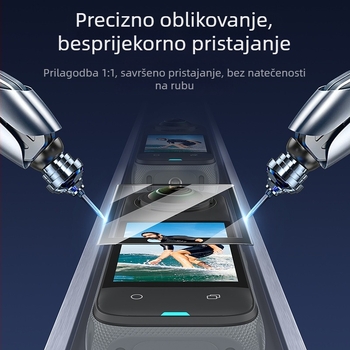 Zaštitno staklo za zaslon Insta360 X4/X5, model S6-FLM-04-TIS, bez logotipa