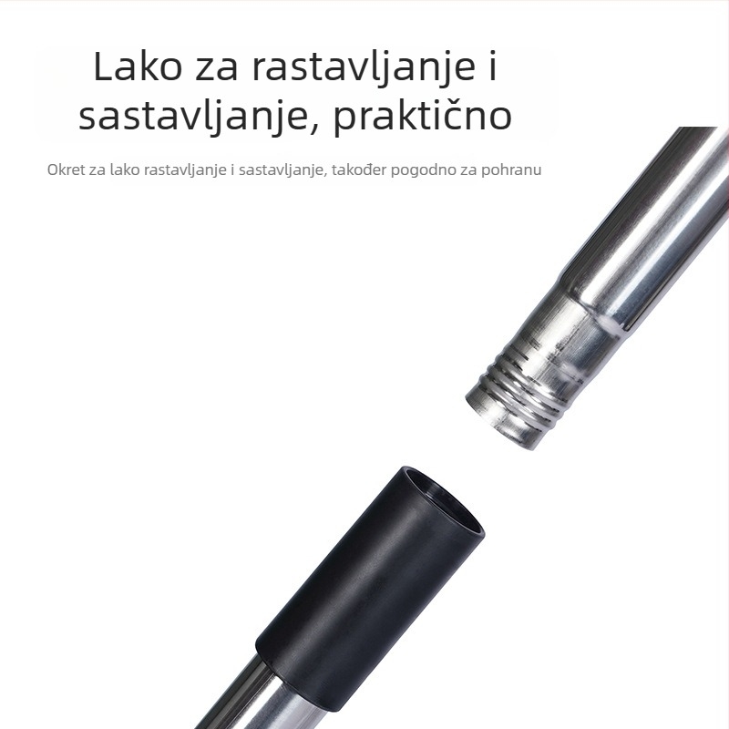 Set za skupljanje izmeta kućnih ljubimaca od nehrđajućeg čelika s odvojivom čistom lopaticom – višenamjenski vrtni alat za perad