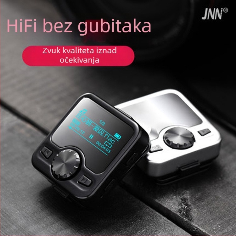 JNN M9 FM prijenosnik i Bluetooth glazbeni player s HIFI zvukom, OLED zaslon, USB 2.0, MP3/WMA/WAV snimanje, domet snimanja 30 m, bez kartice memorije