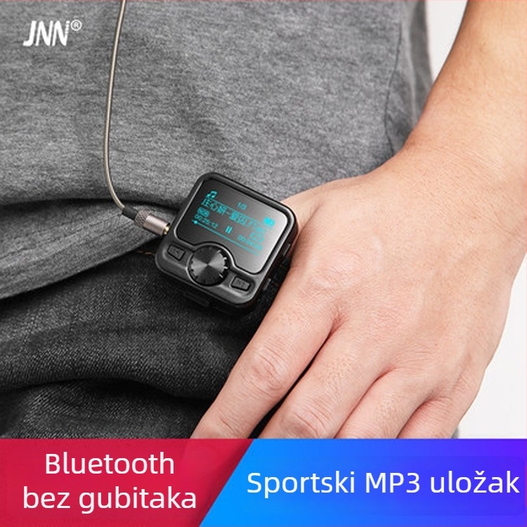 JNN M9 FM prijenosnik i Bluetooth glazbeni player s HIFI zvukom, OLED zaslon, USB 2.0, MP3/WMA/WAV snimanje, domet snimanja 30 m, bez kartice memorije