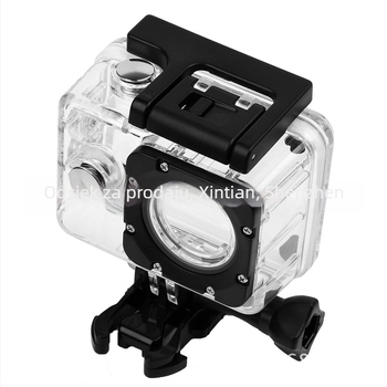Vodootporan zaštitni kućište za akcijske kamere – PC kućište, kompatibilno sa SJCAM/EKEN/AKASO/APEMAN (Sj4000/H9R)