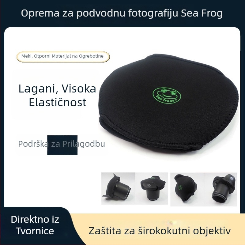 Seafrogs najlonski zaštitni poklopac za 6″/8″ fisheye širokokutni objektiv (model NC-1)