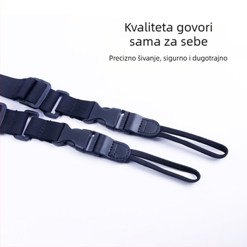 Remen za vrat DSLR s brzim otpuštanjem, 4‑glavni najlon, podesiv, nosivost 20 kg