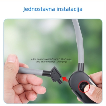 Silikonasti fiksni držač za GoPro 5–10, podrška za uživo video i fiksna kamera