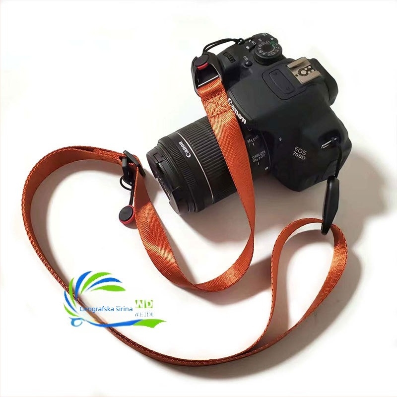 Remen za rameno za fotoaparat s brzim oslobađanjem, podesiv, najlon model 750D, 6 kopči, nosivost 10–20 kg, kompatibilan s Nikon/Canon/Sony/Mirrorless