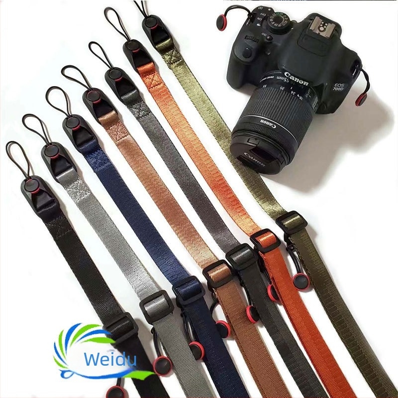 Remen za rameno za fotoaparat s brzim oslobađanjem, podesiv, najlon model 750D, 6 kopči, nosivost 10–20 kg, kompatibilan s Nikon/Canon/Sony/Mirrorless