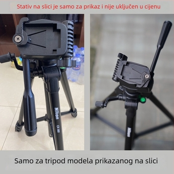 WB-5W Quick Release Plate za CX560 stativ — aluminijska legura, 64 g, nosivost <2 kg, uključuje vijke za kameru
