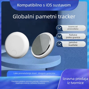 Airtag stil anti-izgubljeni tracker za starije osobe, djecu, automobile i kućne ljubimce; model AK28; kompatibilan s iOS-om, MFI certifikat; 240 mAh baterija; težina 7 g; globalna navigacija po karti