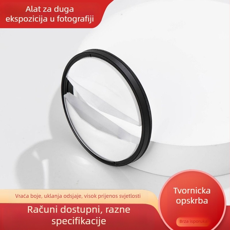 Crystal Charm LJ14 UV filter za fotoaparat – nov, običan UV filter, pogodan za kamere, kutija za poklon i krpica za prašinu uključeni