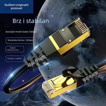 Cat6a Ethernet kabel s USB sučeljem, bakreni vodovi, koaksijalnog tipa kabla