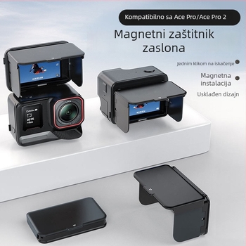 Preklopni zaštitnik zaslona za Insta360 Ace/Ace Pro/Ace Pro 2 — anti-refleksijski i anti-odsjajni premaz | Marka: sheingka