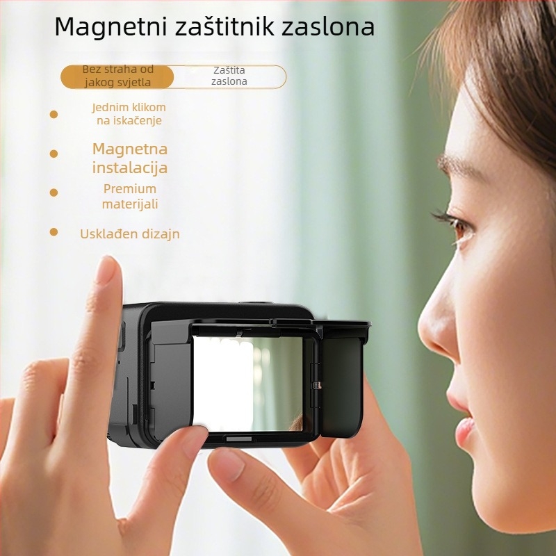 Preklopni zaštitnik zaslona za Insta360 Ace/Ace Pro/Ace Pro 2 — anti-refleksijski i anti-odsjajni premaz | Marka: sheingka