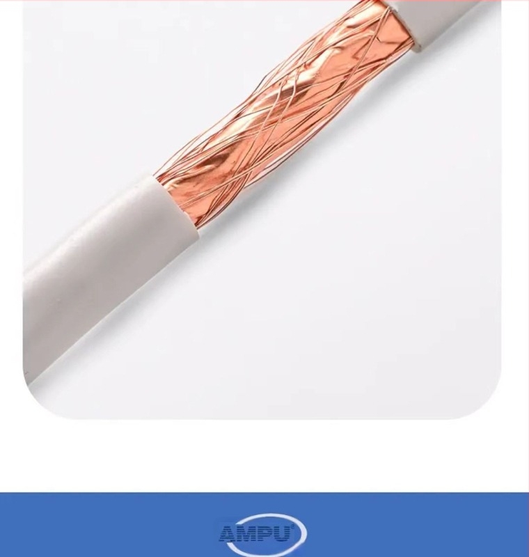 Cat5e mrežni kabel s dvostrukom zaštitom i bakrom bez kisika za sustave nadzora, kućnu i industrijsku upotrebu