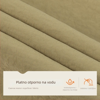Korejskog stila bezrukavni pregač s logom, vodootporan Taslan, za njegu ljepote i trgovine za kućne ljubimce