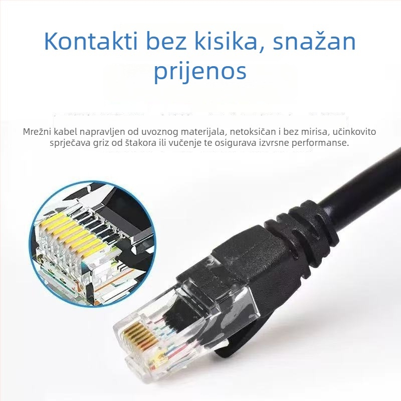 Cat6A Ethernet kabel sa 8 vlakana za kućnu kancelariju