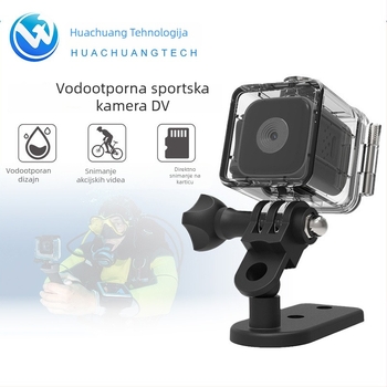 SQ28 vanjska sportska kamera, vodootporna 1080p videa, fotografije 1–5 MP, pohrana na memorijsku karticu, trajanje baterije 1–3 sata