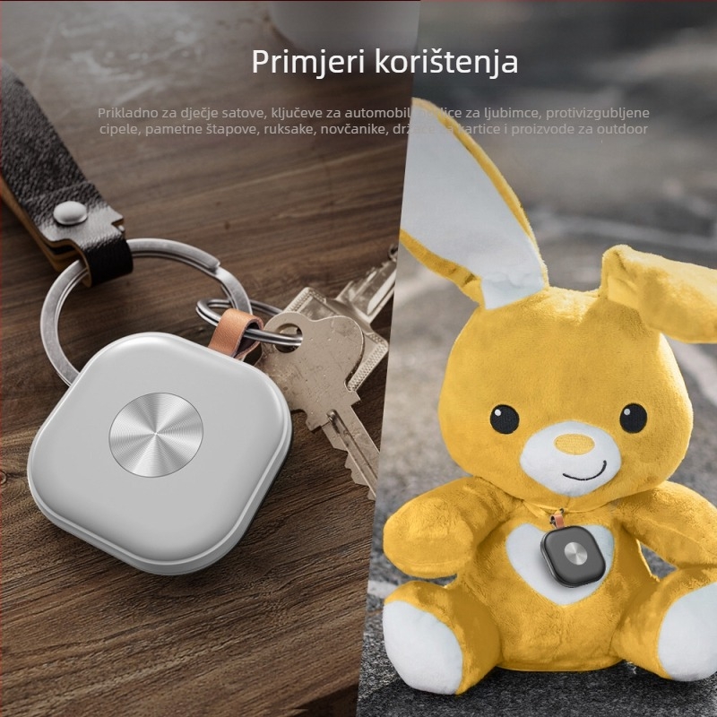 HB10 Mikro GPS Lokator za Find My mrežu bicikla - kompatibilan s iOS-om, Baterija 210 mA, Težina 18 g, GPS protiv gubitka