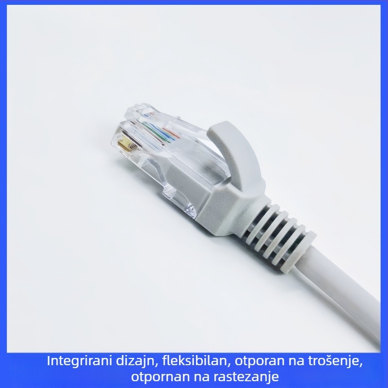 Cat5e nezaštićeni Ethernet patch kabel RJ-45, 100 Mbps, duljina 1–30 m