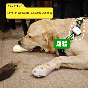 GPS ogrlica za kućne ljubimce s Beidou pozicioniranjem, protiv gubitka, vodootporna, protiv manipulacije, kompatibilno s iOS-om
