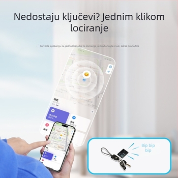 MOMAX BR8 antiizgubljajući uređaj za praćenje za Apple iOS, 100 mAh, 11 g