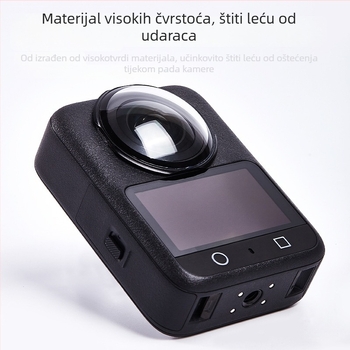 Zaštitnik leće DJI Osmo360 – protiv zamagljivanja i ogrebotina, optičko staklo za panoramsku kameru; kompatibilno s Osmo360; Materijal: staklo i plastika; Model: A-dj360-bhj-pc/gl; mogućnost prilagođavanja logotipa