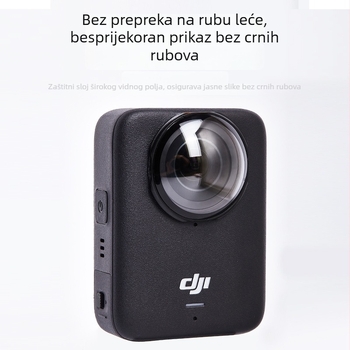 Zaštitnik leće DJI Osmo360 – protiv zamagljivanja i ogrebotina, optičko staklo za panoramsku kameru; kompatibilno s Osmo360; Materijal: staklo i plastika; Model: A-dj360-bhj-pc/gl; mogućnost prilagođavanja logotipa