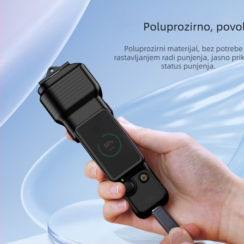 Zaštitni poklopac za objektiv i zaslon DJI Osmo Pocket 3 - poluprovidan ABS, pk02, Popcorn