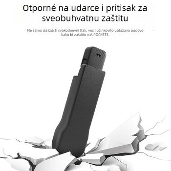 Biaz Js23 Zaštitna kutija za DJI Pocket 3 s pokrovom zaslona kamere i nosačem, otporna na padove i ogrebotine