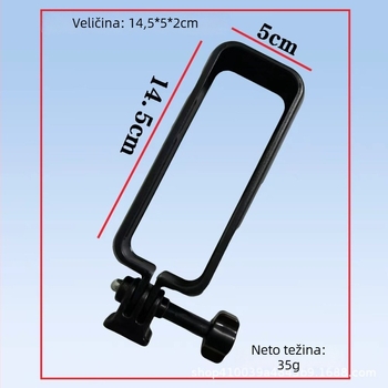 TOPLING plastični zaštitni okvir za Insta360 One X2/X3 – kavez za panoramsku akcijsku kameru, kompatibilan s One X2/X3, mogućnost tiskanja logotipa.