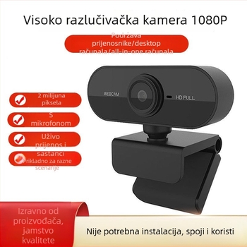2K USB 2.0 PTZ kamera za stolna računala, bez upravljača, videokonferencije i online nastava