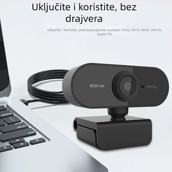 2K USB 2.0 PTZ kamera za stolna računala, bez upravljača, videokonferencije i online nastava